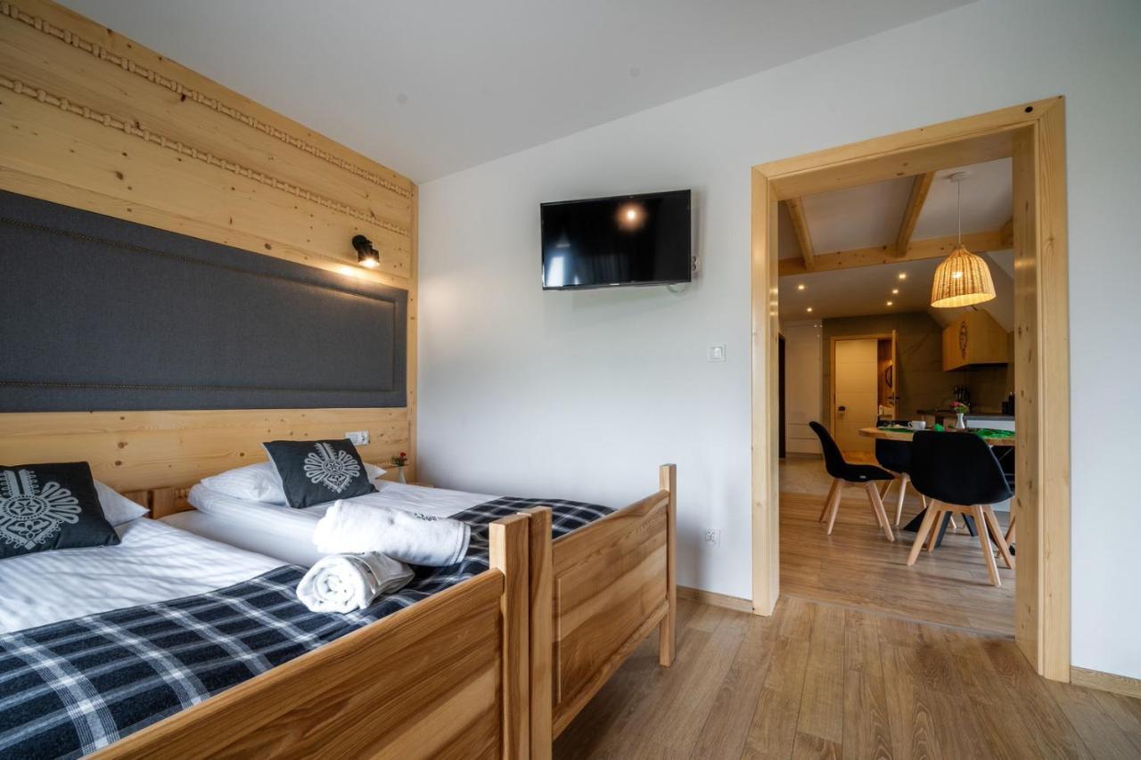 Aparthotel Rabian-Ski Zewnetrzny Basen Oraz Jacuzzi Z Podgrzewana Woda Sala Zabaw I Dmuchaniec Bialka Tatrzanska 外观 照片